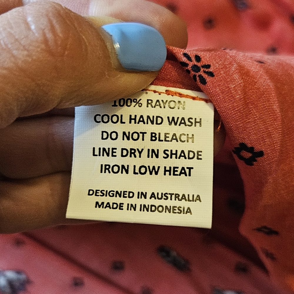 Spell Fabric Desert Wanderer Wrap Skirt - Picture 3 of 7